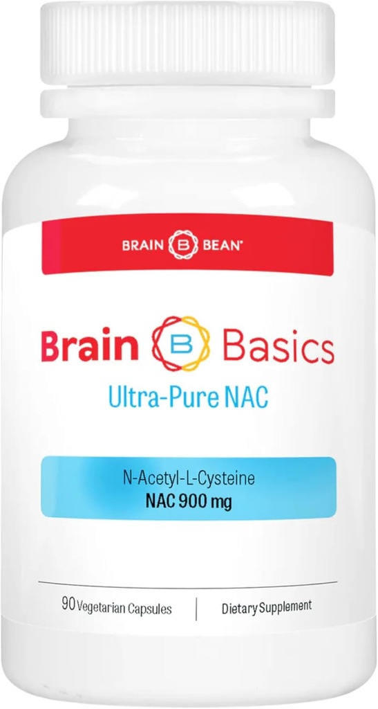 Brain Basics Ultra NAC | Glutathione Precursor, Optimize Neurological and Liver Health and Immune Support | 90 Servings
