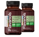 CocoaVia Cardio Health Supplement, 60 Gün, 500 mg Cocoa Flavanols, Support Heart Health, Boost Nitrik Oksit, Blood Circulation, Energy, Vegan, Dark Chocolate, 120 Capsules