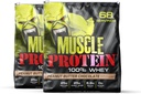 COLOSSAL LABS Muscle Whey Protein Flavored Protein Toz, 25.000 mg Amino Asits/Serving, Cold Filtered (Packating May Vary) (10 Pound (Pack of 2), Peanut Butter)