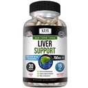 Kaya Naturals Liver Cleanse Detox & Tamir - Süt Butle Supplement - Kadınlar ve Erkekler için Liver Detox - Artichoke Extract and Dandelion Root Capsules - 30 Count