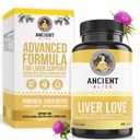 Eski Bliss Liver Love - Doğal Süt Butle Liver Detox ve Liver Health Cleanse Supplement - Erkekler ve Kadınlarda Sağlıklı Yaşama Destek - 60 Capsules - Burdock, Dandelion, Cloves ve More