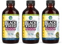 Amazing Herbs Premium Black Seed Oil - Gluten Free, Non GMO, Cold Pressed Nigella Sativa Aids in Digestive Health, Immune Support, Brain Function - 4 Fl Oz (Pack of 3)