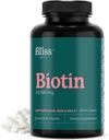 Biotin 10000 Telefon - Max Strength Biotin Supplement - Kadınlar ve Erkekler için Saç Deri ve Nails Vitaminleri, Saç Büyüme Vitaminleri ve Enerji Üretimi, Kosher, Non-GMO, 360 Mini Tabletler