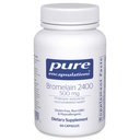 Pure Encapsulations Bromelain 2400 500 mg - για την Digestive Υποστήριξη & Μυοσκελετική Υγεία - Υποστηρίζει αρθρώσεις & ανάνηψη μυών* - Πρωτολυτικά ένζυμα - Vegan - 60 κάψουλες
