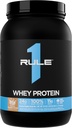 Kural 1 Whey proteini - All-Whey Kaynaklarından alınan proteinler Doğal Occurring EAAs & BCAAs for Workout Recovery or Anytime Use (2 Pounds*, Tosted Cinnamon Cereal)