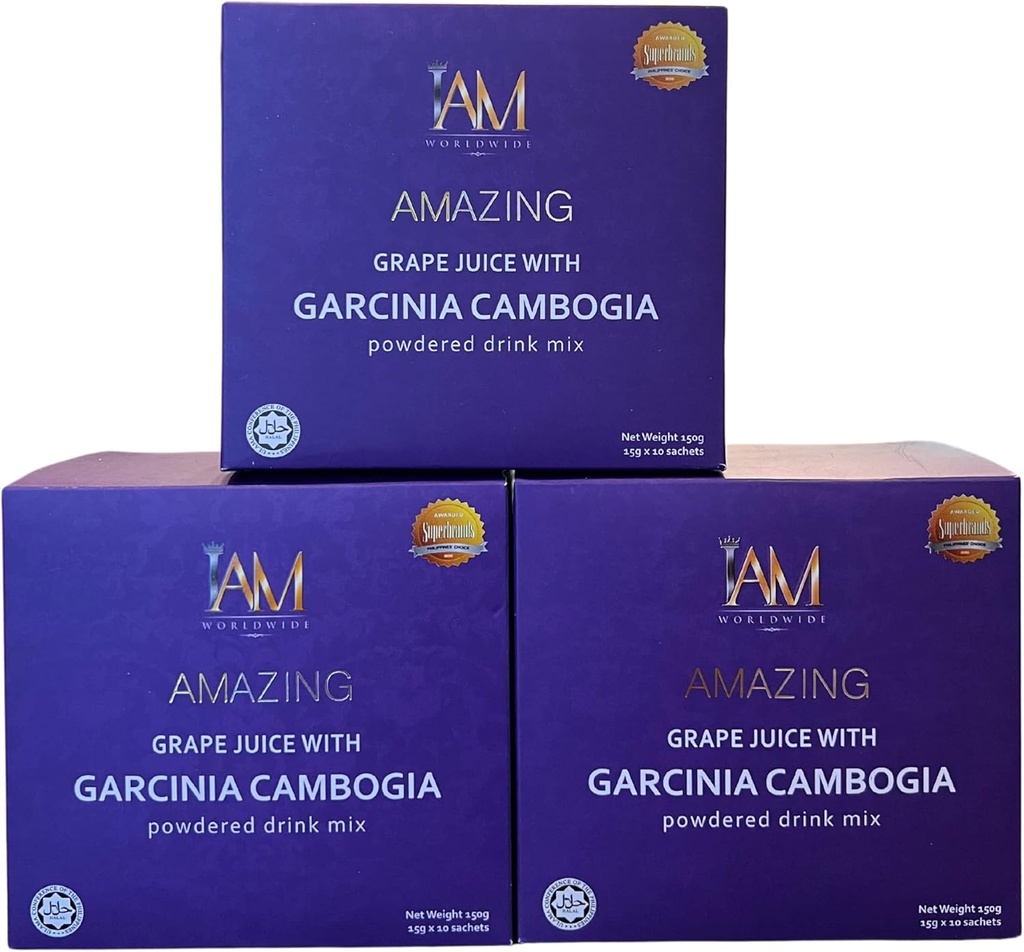 Garcinia Cambogia | Amazing Grape Juice | 3 kutu