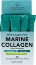 AMANDEAN Marine Collagen. Toz Stick Packs. Wild-Caught Fish. 30 Single Bireysel Paketleri kullanın. Saç, Skin & Nails. Non-GMO, Zero Carbs, Unflavored, High Bioavailability.