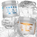 TUDCA+ 1000 mg Bile Salt Supplement for Liver Support + Turkesterone & Tongkat Ali 1000 mg Stamina (60 Capsules) artırmak