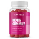 5000mcg Biotin Gummies για τα μαλλιά, το δέρμα και τα νύχια - Vegan συμπλήρωμα για γυναίκες και άνδρες - GLP-1 διατροφική υποστήριξη για την προώθηση Lucious κλειδαριές και Radiant δέρμα - Βιταμίνη B7 - Flavor Φράουλα, 90 κόμης