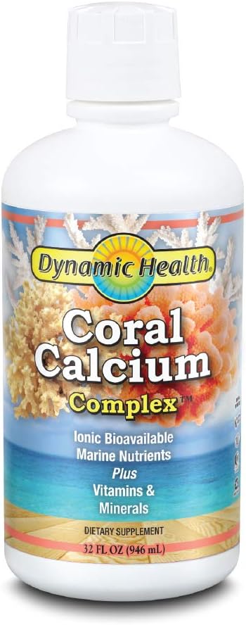 Dinamik Sağlık Coraluba Kompleksi | Bone Health & PH Level Support | Easier Than Capsules, Liquid Supplement | Magnezyum | 32oz, 32 Serv
