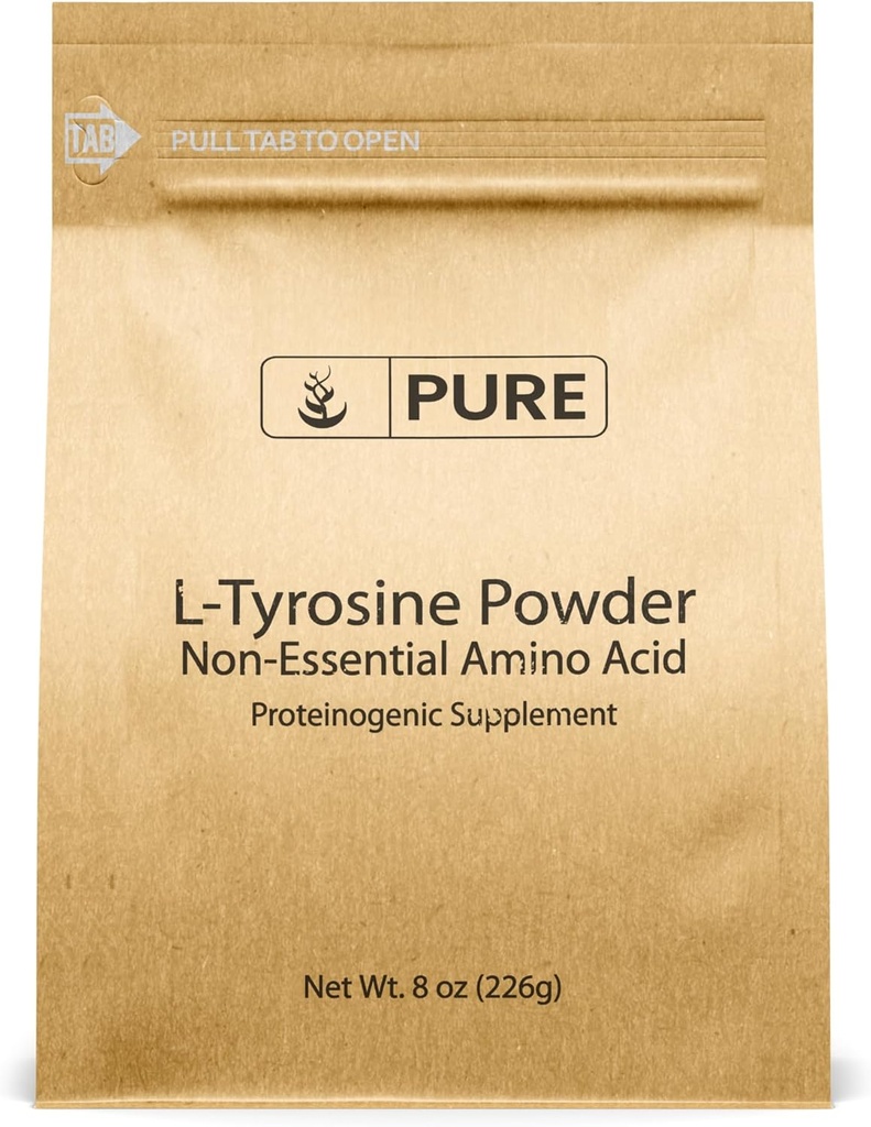 PURE ORIGINAL INGREDIENTS L-Tyrosine (8oz) Toz Supplement, Non-Essential replica
