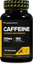 Primaforce Caffeine Pills 200 mg, 180 Capsules
