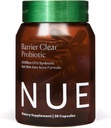 Nue Co. bariyer Clear Probiyotik, Gut-Skin Axis Acne Formula, All Skin Type, 30 Capsules