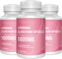 Liposomal Glutathione Softgels 1500MG, Vitamin C, Better Abors, Non-GMO Sağlıklı Atı için Güçlü Antioksit, Detox, Immune Health, 180 Softgels