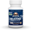 Source Naturals Sleep Science Μελατονίνη 1 mg, 100 Lozenges με γεύση πορτοκάλι