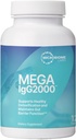 Microbiome Laboratuvarları Mega IgG2000 Capsules - Süt Free Bovine Colostrum Supplement Alternatif - Bovine Serum'dan Digestive Health (120 Capsules) Desteği için Immunoglobulin Supplement