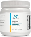 XYMOGEN BrainSustain for Kids - N-Acetyl-L-Cysteine, Alpha Lipoic Acid and DHA for Kids Focus Support - Brain Supplements for Memory and Focus - Non-GMO, Gluten, Soy + Dairy-Free (9.47 oz)