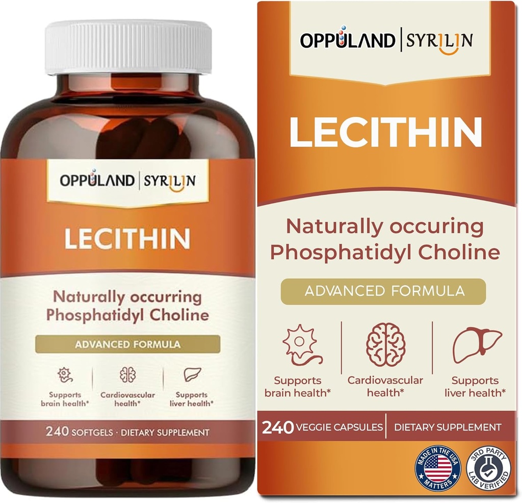 Lecithin-240 Softgels- Supports Brain Health