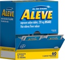 Aleve Pain Reliever & Πυρετός Reducer Naproxen Σωματίδια, Σώμα και Αρθρίτιδα Πόνος Reliever, Ιατρική για ενήλικες και παιδιά ηλικίας 12 και άνω, 60 Ατομικά πουγκιά