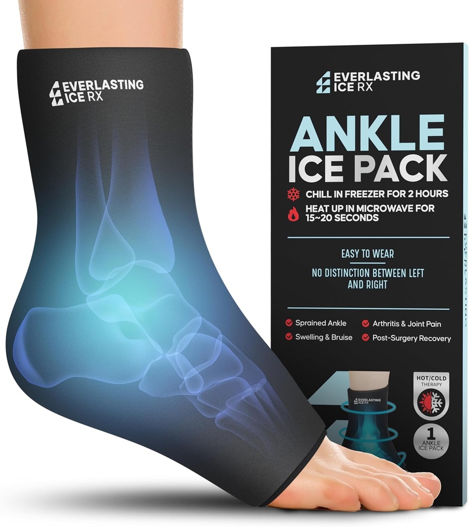 Akle Buz Paketi Swelling, Reusable Foot Buz Paketi - Ağrı Yardımı, Plantar Fasciitis, Sprate Ankles, Achilles Tendonitis Relief Relief