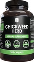 PURE ORIGINAL INGREDIENTS Chickweed Herb, (365 Capsules), Hiçbir Magnezyum Or Rice Fillers, Her Zaman Saf, Lab