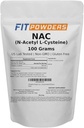NAC Toz N-Acetyl L-Cysteine Toz Scoop dahil (100 Gram)