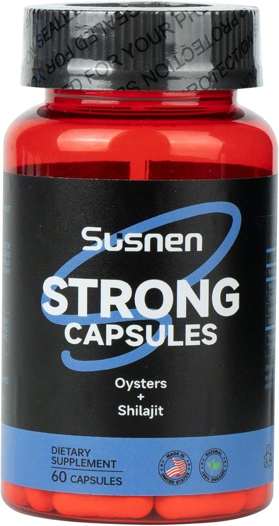 Güçlü Capsules, Oyster Titanyum Seaweed Ekstraksiyon, Mineraller, Aborpsiyon, Erkek Enerji Supplement, Vücudunu güçlendiriyor ve Doğal Enerjiyi Vücuta Sağlıyor. (60 Capsules)