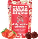 SuperMush Horny Goat Weed Gummies - Horny Goatweatweed for Men & Women with Cordyceps, Reishi & Maca Root - Max kesim Blood Flow, Ignite Feel-Good Vibes & Lasting Energy