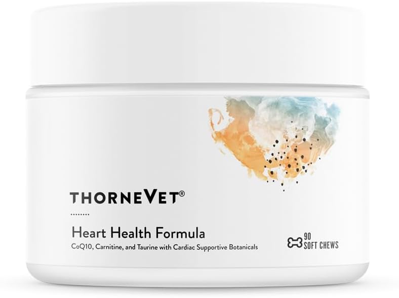 ThorneVET Kalp Sağlıklı Formula - Cardiovascular Köpekler ve Kediler için Destek, 90 Soft Chews