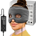 sticro Sinus Relief Mask Moist Heat with 3 Temp Settings, Ex-Large Headache Maske Elektrikli Face Isıtma Pad for Sinus Basınç Yardımı, Migraine, Gerçeği Yardımı