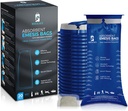 ROXALACE® Τσάντες Έμεσης με Απορροφητική Σκόνη για Ναυτία και Έμετο Ανακούφιση - 20 Pack 1200ml, Travel-Friendly, Υγιεινή Λύση για Κίνηση Ασθένεια, Πρωινή Ασθένεια, Φροντίδα, και Ανεπάρκειες