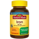 Nature Made Iron 65 mg (από θειικό σίδηρο) Δισκία για σχηματισμό ερυθρών αιμοσφαιρίων (365 ct.).