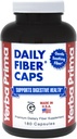 Yerba Prima Daily Fiber Caps - 180 Capsules - ► ve Çözülen Diyet Fiber Supplement - Kolon Temiz - Gut Health - Vegan, Non-GMO, Gluten-Free-Free-GMO, Gluten-Free