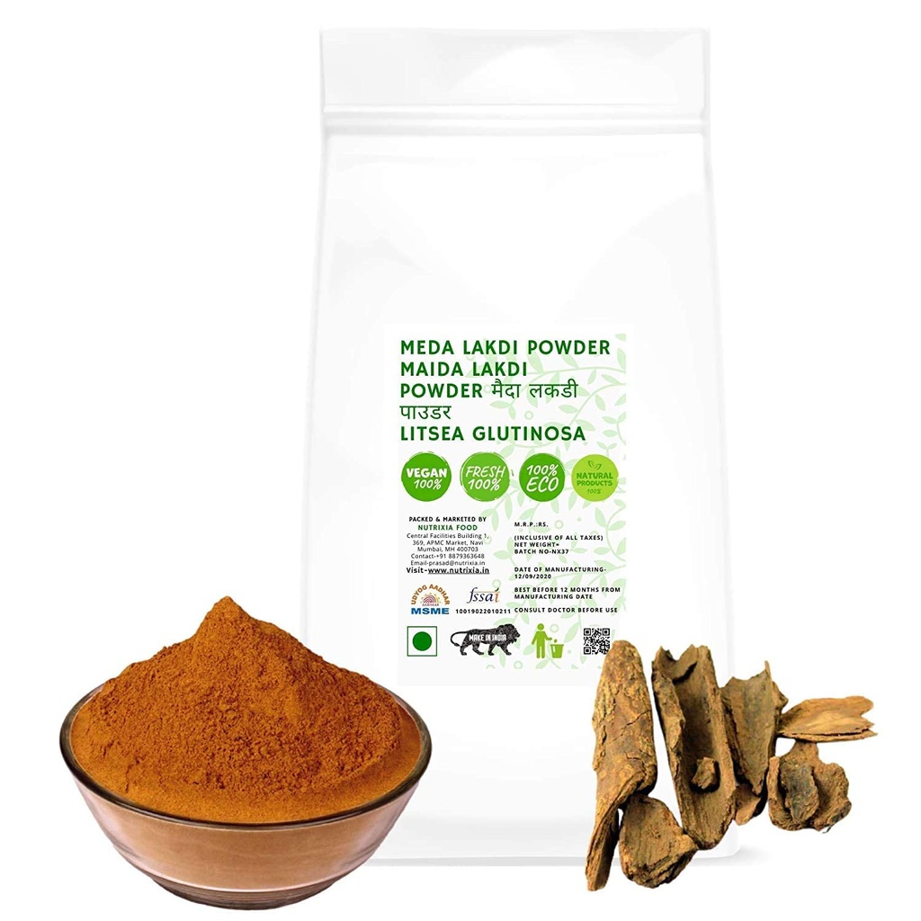 ATS Meda Lakdi Powder-Maida Lakdi Powder-Maida Wood Powder-Litsea Glutinosa (100 Gms)