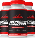 NutraRize (Üç ErecBoost Capsules, Resmi ErecBoost ME Advanced Formula for Energy & Well-Being, Pastillas Fenugreek Pills (180 Capsules)
