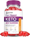 Justified Laboratories Fast Riped Keto ACV Gummies Advanced Formula 1000MG Fast Riped Keto Gummies Apple Cider Vinegar Formulated with Romegranate Beet Buice Powder B12 Vegan Non GMO 60 Gummys