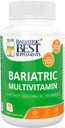 Bariatric Multivitamin with Iron for Post-Gastric Bypass & Sleeve Surgery, Energy Supplements, 90 Tablets, 24 Essential Nutrients, Formulated by Bariatric Surgeons per ASMBS Guidelines