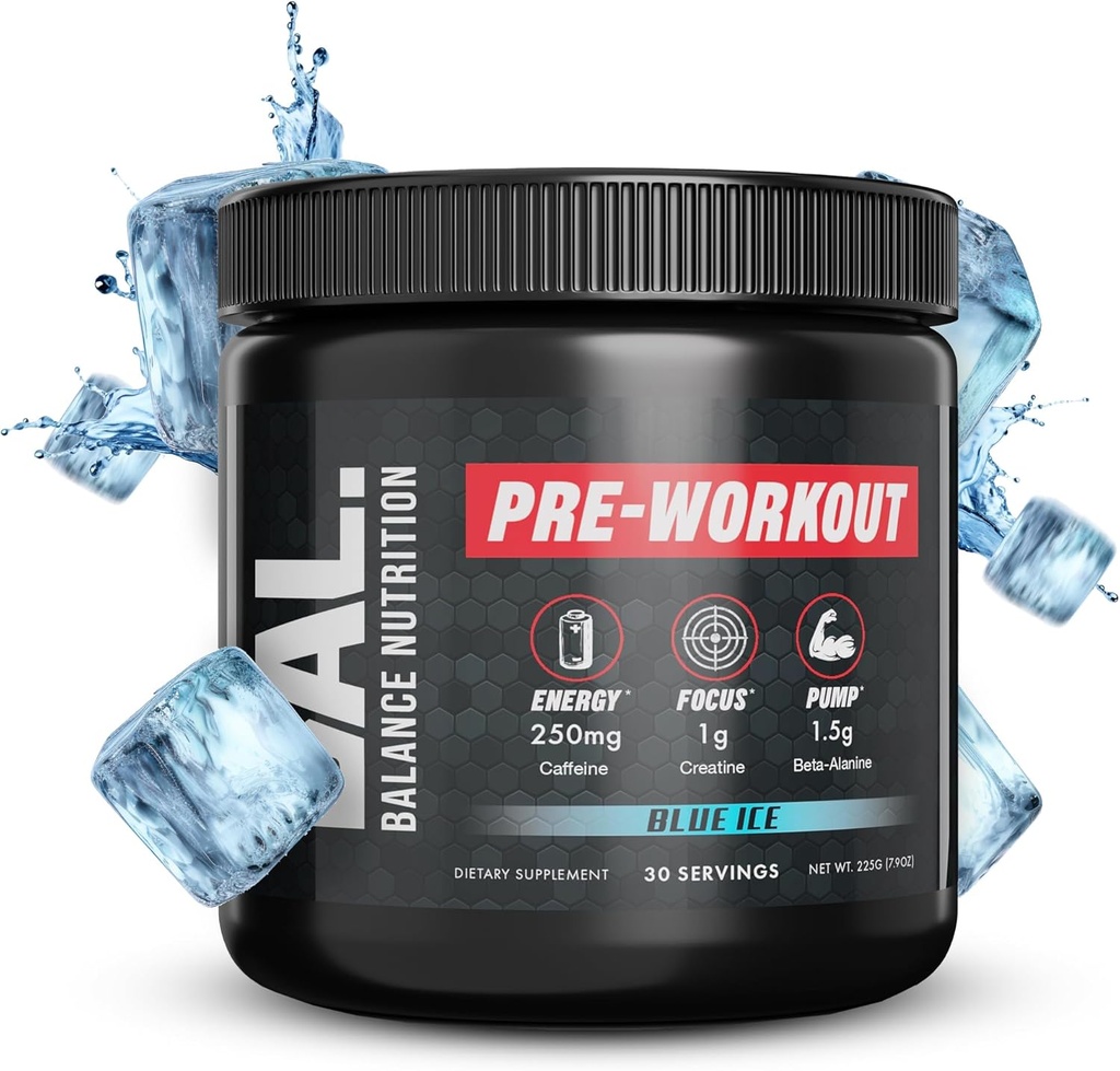 Pre-Work Out, 30 Hizmet (Mavi-Ice)