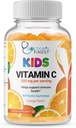 Doctors Finest Vitamin C Gummies for Kids – Vegan, GMO Free & Gluten Free – Great Tasting Orange Flavor Pectin Chews – Παιδικό συμπλήρωμα διατροφής – 250mg βιταμίνης C – 90 ζελέ [45 Δόσεις]