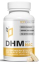Dihidrricetin DHM ile NAC - 650 mg x 60 Capsules - 300 mg N-Acetyl-Cysteine, 350 mg Dihidriyoricetin - Max Strength Diyetary Supplement for Liver Support, Hydration
