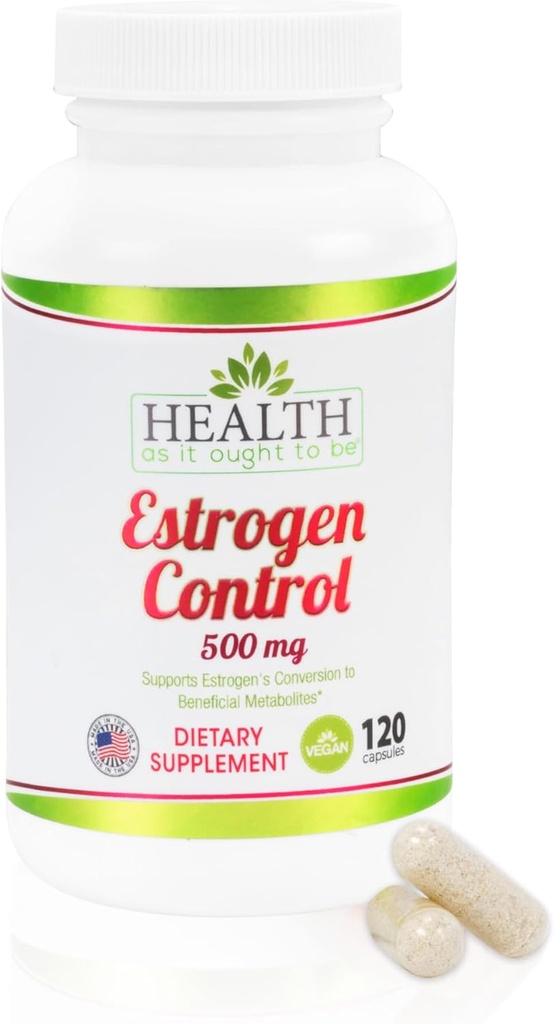 Sağlık Estrogen Kontrol Tamamı Olmak Için Acı Estrogen Metabolism | 120 Capsules