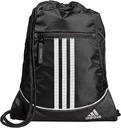 Adidas Alliance Sackpack - Erkekler ve Kadınlar için Küçük Çantayı Çizim, Siyah, Bir Boyut