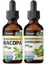 BIO KRAUTER Bakopa Βάμμα 2 Fl. Oz. & Ashwagandha Βάμμα 2 Fl. Oz.