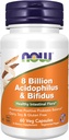 Şimdi Gıdalar Tamamlıyor, 8 Milyar Asitofili & Bifidus, Süt, Soy ve Gluten Free, Strain TY, 60 Veg Capsules