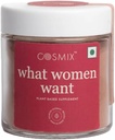 Cosmix Ορμονική Υγεία, PSOS & PMS, Φυσικό, Plant-based Superfood Blend με Shatavari, Beetroot & Nettle Leaf