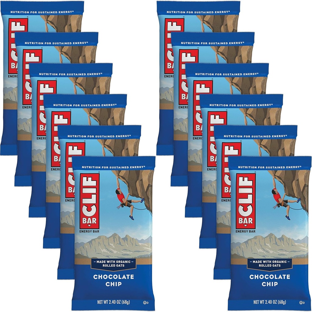 Clif Bar Cool Mint Chocolate% 70 Organik (12x2.4oz)