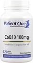 Hasta One Coenzyme Q10 (CoQ10) 100 mg | Antioksi Supplement to Support Heart and Vascular Health* | organik Zeytinyağı ile | 120 Capsules