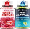 Erkekler Çokvitamin Gummies 60 Kont + Kadınlar Multivitamin Gummies 60 Kont