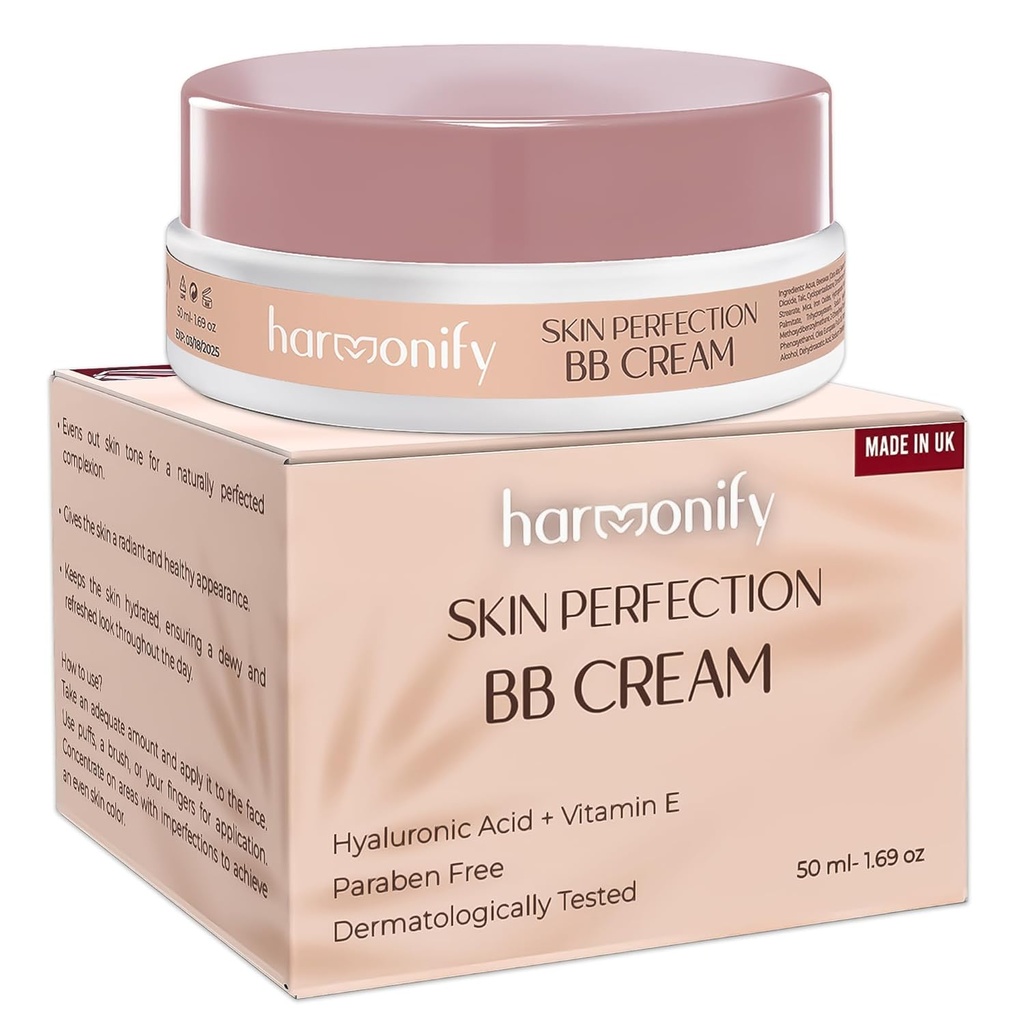 BB Moisturonic Acid ve Vitamin E, Body and Face Moisturizer for Kuru Skin | Daily Moisturizer, Oil-Free, Fragrance Free, Non-Comedgen, Made in Europe