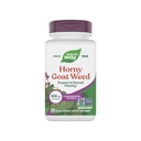 Nature's Way Horny Goat Weed Premium Extract Cinsel Vitality,* Non-GMO, Vegan, 60 Capsules